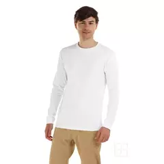 Playera Cuello Redondo Manga Larga para Hombre