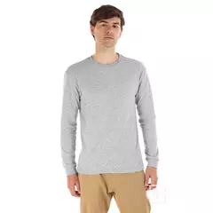 Playera Cuello Redondo Manga Larga para Hombre - comprar en línea
