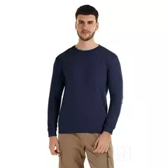 Playera Cuello Redondo Manga Larga para Hombre en internet