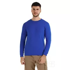 Playera Cuello Redondo Manga Larga para Hombre - tienda en línea