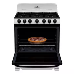 Estufa Mabe de Piso 76cm 6 Quemadores Plata EM7622BAPS2 - comprar en línea