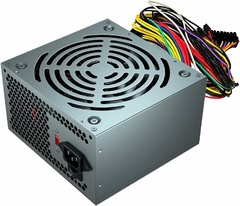 Quaroni Fuente de Poder QPSU-02. Potencia hasta 600W, Ventilador 12 cm, conexión a MoBo 20+4 Pines, 2 SATA - comprar en línea