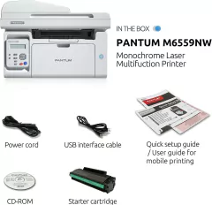 Pantum Multifuncional Laser Monocromatico M6559Nw USB WiFi Ethernet Red Duplex - comprar en línea