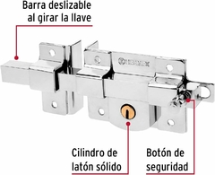 Cerradura de barra libre, blíster - comprar en línea