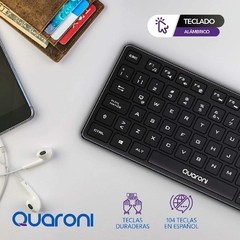 Teclado alambrico QUARONI - tienda en línea