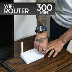 ROUTER INALAMBRICO GHIA COMPACTO 300MBPS - comprar en línea