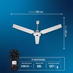 Ventilador de techo TAURUS APUS - CM | Ahorita lo Pides, Ahorita lo Recibe
