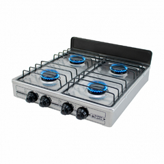 Parrilla de 4 quemadores SUPER FLAMA de acero inoxidable 4Q-TA en internet
