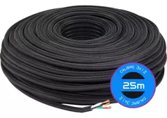 Cable uso rudo 3x12 para exteriores (Paquete de 25m)