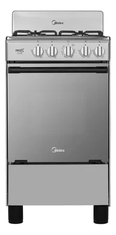 Estufa de piso 4 quemadores Midea Acero Inoxidable