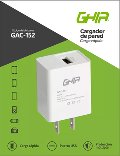 Cargador Ghia Carga Rápida en internet