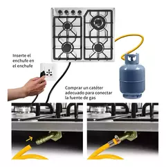 Parrilla A Gas Acero Inoxidable 4 Quemadores NOVA Steel 60-B - CM | Ahorita lo Pides, Ahorita lo Recibe