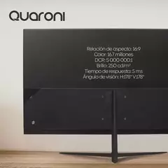 Monitor Quaroni MQ27-01 LED 27", Full HD, 75Hz, HDMI, Negro - comprar en línea