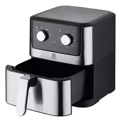 Freidora de aire digital 6L multifuncional 1500w Mirati color negro y plateado - comprar en línea