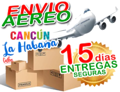 Envíos Aéreo a La Habana, Cuba