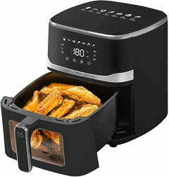 Freidora de aire digital Mirati. 5 litros, 1350 Watts, 8 funciones, temperatura 80°-200°, Diseño con ventana. Modelo MFA11. en internet