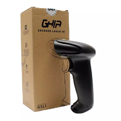 LECTOR DE CODIGOS DE BARRA GHIA LASER 1D, USB, HANDHELD - comprar en línea