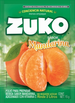 Zuko de mandarina 13g 2L
