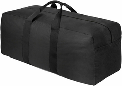 MALETIN LONA EXTRA GRANDE 25KG PLEGABLE COLOR NEGRO