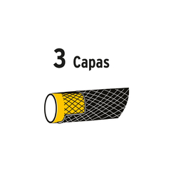 Manguera 1/2" reforzada 3 capas 20m, Pretul - comprar en línea