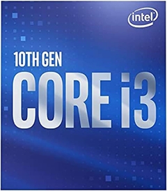 PROCESADOR INTEL CORE I3-10100 S-1200 10A GEN / 3.7 - 4.4 GHZ / CACHE 6MB / 4 CORES / GRAFICOS UHD 630 / CON DISIPADOR / COMPUTO BASICO IPA en internet