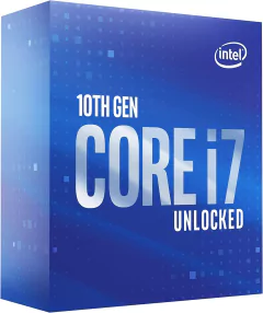 PROCESADOR INTEL CORE I7-10700K S-1200 10A GEN / 3.8 - 5.1 GHZ / CACHE 16MB / 8 CORES / GRAFICOS UHD 630 / VPRO / SIN DISIPADOR / GAMER ALTO IPA