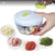 Mini processador triturador de alimentos manual