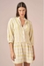 Vestido Curto Viscose Bordado - comprar online