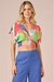 Blusa Estampa Retro Tropical - comprar online