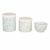 KIT HIGIENE 3PC TERRAZZO ROSA/BRANCO