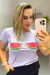 T-shirt Feminina de Malha Diversas Estampas - Bellalu Moda Feminina