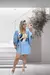 Conjunto Feminino Com Short Saia E Kimono