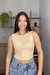 Cropped Canelado Regata