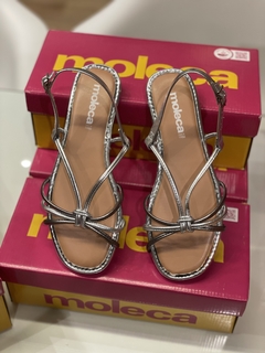 Sandália Moleca - Prata 5435.515 - comprar online