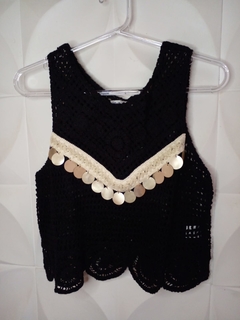 Cropped Tricô - comprar online