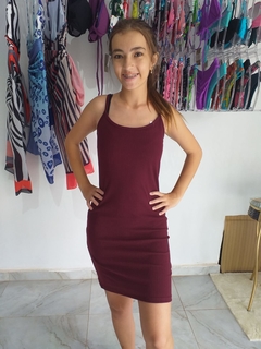 Vestido Tubinho Canelado
