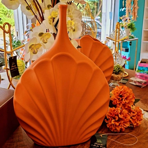 Vaso Pétala Terracota