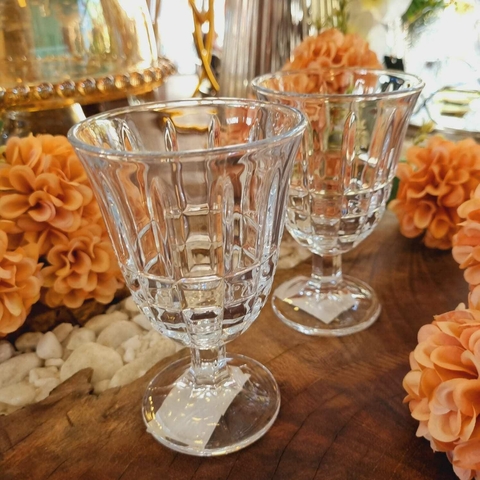 Jogo com 6 Taças em Vidro 200ml