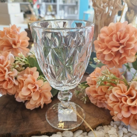 Jogo com 6 Taças de Vidro Diamond 265ml