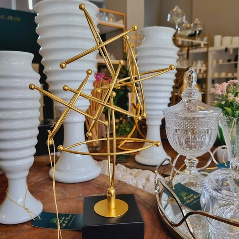 Decoração de Metal Círculos