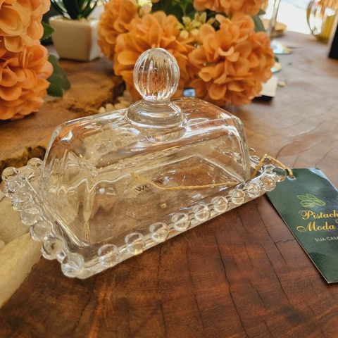 Manteigueira Cristal