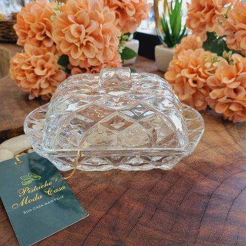 Manteigueira Cristal de Chumbo