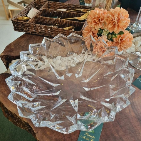 Centro de Mesa Transparente 32,5x8CM