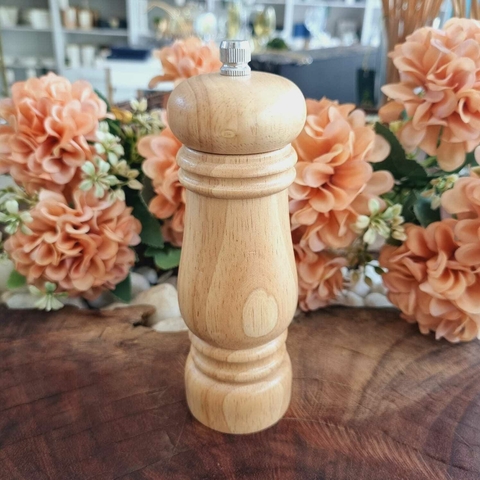 Moedor de Pimenta de Madeira 16,3x5x5CM