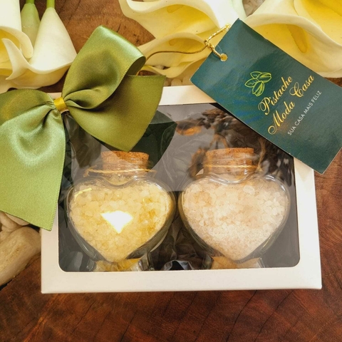 Kit de Sais de Banho Camomila e Pitanga