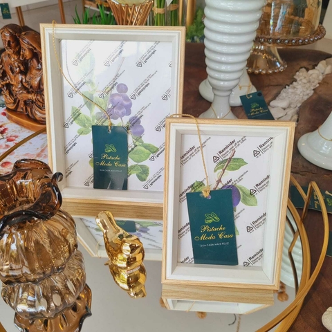 Porta Retrato MDF Bege - comprar online