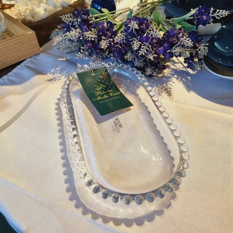 Travessa de Cristal Oval - comprar online