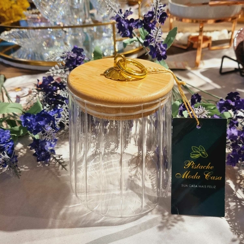 Porta Mantimentos de vidro 650ml