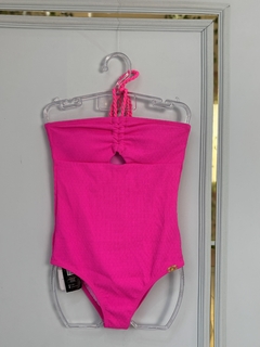 Maiô Teen Siri Kids Rosa Neon Bia 38308 - comprar online
