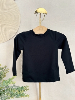 Blusa Térmica Infantil Manga Longa Termo Dry 0507 Preto - comprar online
